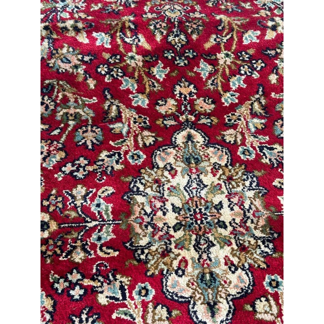 Vintage Indian Silk Rug, 1990s For Sale - Image 14 of 18
