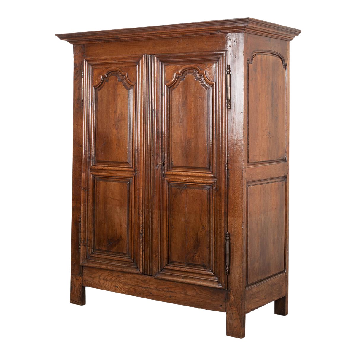 French 19th Century Louis Xiii Style Oak Armoire Chairish