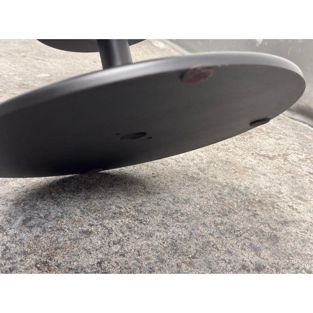 Room & Board Parks Three-Disk Round End Table For Sale - Image 11 of 12