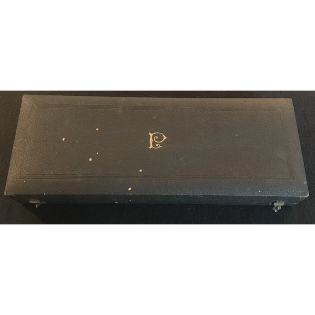 1940s Paris Christofle French Meat Serving Set in Original Box- 3 Pieces For Sale - Image 9 of 10