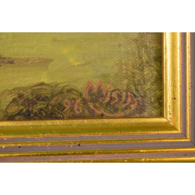 Misia Broadhead Steeplechase Oil on Canvas 1996 For Sale In New York - Image 6 of 6