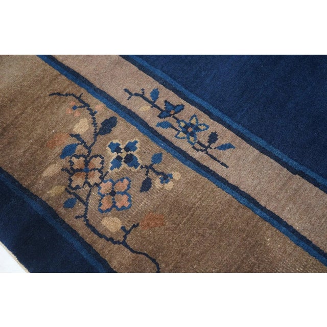 Antique Peking Rug 9'1'' x 11'6'' For Sale - Image 9 of 12