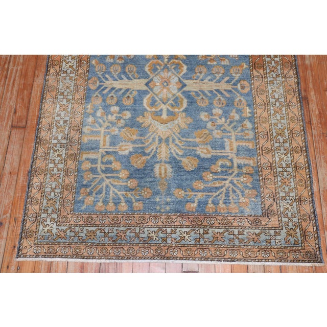 Antique Persian Lilihan Rug - 3'7" x 4'11" For Sale - Image 4 of 9