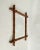 Chinoiserie 1940s English Faux Bamboo Mirror For Sale - Image 3 of 6