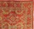 Textile Antique Oushak Carpet, Handmade Oriental Rug, Coral Field, Gold and Gray For Sale - Image 7 of 18