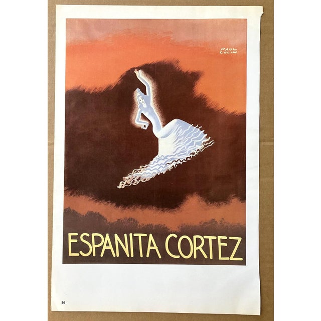 Up for sale is this gorgeous vintage print from a 1977 collection of the works by French artist Paul Colin. Entitled...