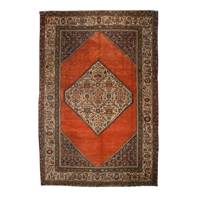 Early 20th Century Herati Carpet For Sale