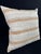 Contemporary Turkish Hemp Pillow Cushion Natural Beige Rust Pillow Cushion Cover 24x24 For Sale - Image 3 of 4