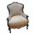 Vintage Louis XV Bergere Chair For Sale