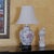 Vintage Chinoiserie Floral Porcelain Table Lamp With Hand-Painted Botanical Design For Sale - Image 13 of 18