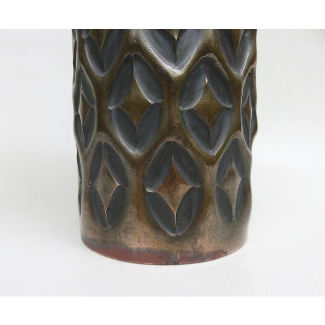 Vintage Brutaliste Art Vase, 1960s For Sale - Image 9 of 15