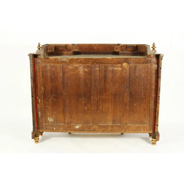 Wood Louis XIV Style Vitrine Cabinet, 19th C. For Sale - Image 7 of 7