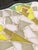 Mid-Century Modern Vintage MCM Mosaic Ceramic Yellow Flower Shape Side Table For Sale - Image 3 of 6