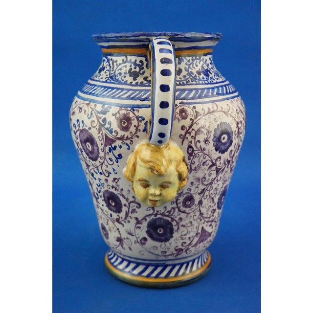 Ceramic Renaissance Ceramic Pharmacy Jar, Italy, Late 1600s For Sale - Image 7 of 18