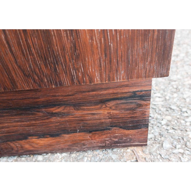 Brown Mid-Century Danish Modern Rosewood Lowboy Chest of Drawers Paol Hundevad for Hundevad & Co. For Sale - Image 8 of 18