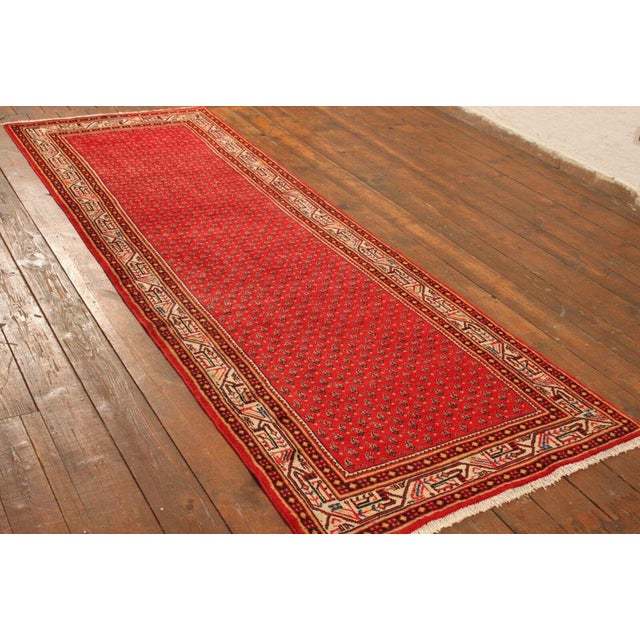 Middle Eastern Rug in Wool For Sale - Image 3 of 11