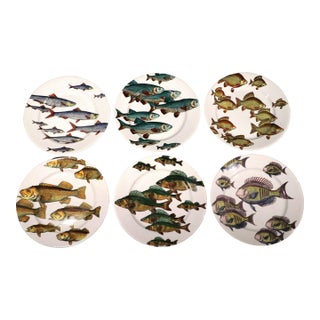 A Sea of Imagination: Piero Fornasetti’s Iconic Pesci Plates For Sale