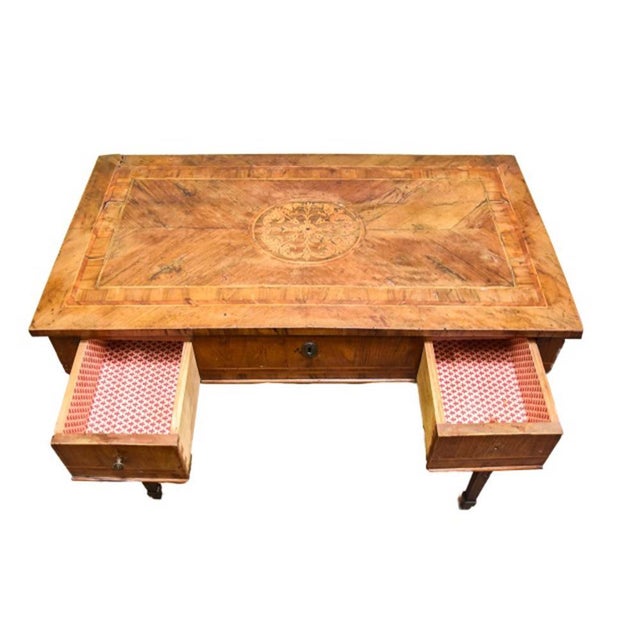 French Antique Louis XVI Dressing Table or Writing Desk For Sale - Image 3 of 6
