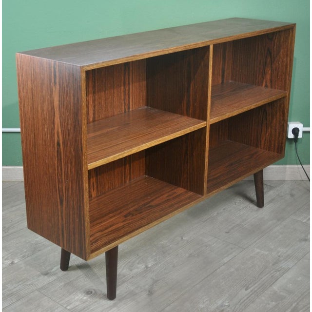 Danish Brown Bookshelf, 1960s For Sale - Image 4 of 11