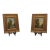 1980s Pair of Oil on Board Woodland Landscape Paintings - Signed For Sale