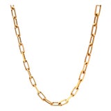 Cartier 18ct Yellow Gold Santos De Cartier Necklace 23g For Sale
