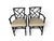 Late 20th Century Pair of Late 20th Century Ficks Reed Style Chinese Chippendale Rattan Chairs For Sale - Image 5 of 11