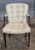 Late 20th Century Late 20th Century Pair of Hickory Chair Mahogany Open-Arm Tufted Leather Armchairs For Sale - Image 5 of 8
