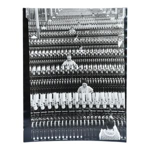 Margaret Bourke-White (American, 1904-1971) Workers at American Woolen Company, Silver Gelatin Print