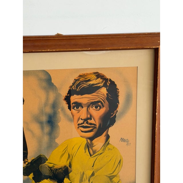 Mexican Vintage “El Ceniciento” Framed Film Poster For Sale - Image 3 of 12