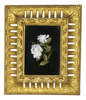 Still Life Painting, 19th-Century, Framed
