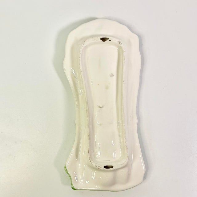 1980s Vintage Hollywood Regency Boho Chic Asparagus Spoon Rest. For Sale - Image 9 of 11