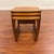 Wood Nathan Vintage Teak Sled Leg Nesting Tables For Sale - Image 7 of 7