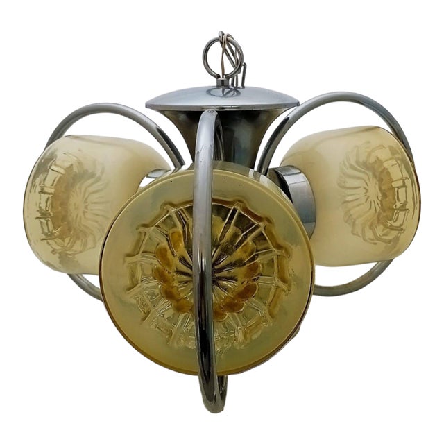Ceiling Lamp attributed to Toni Zuccheri for Mazzega, 1970s For Sale - Image 15 of 15