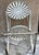 1930s French François Carré Sunburst Garden Rocker Chair For Sale - Image 5 of 12