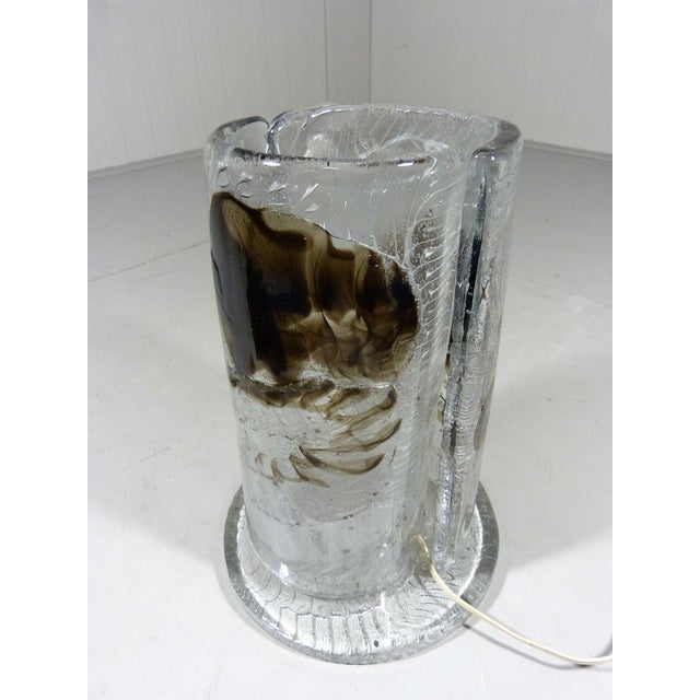Glass Table Lamp from Mazzega, Italy, 1960s For Sale - Image 14 of 18