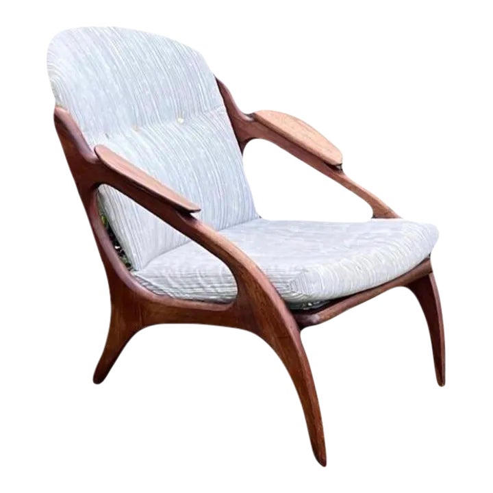 1960s Adrian Pearsall for Craft Associates 2249-C Arm Chair | Chairish