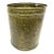 1920s Arts and Crafts Brass Repoussé Wastebasket For Sale