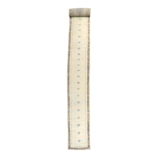 Rare Long Narrow Antique Oushak Runner, 2'3'' X 22'10'' For Sale
