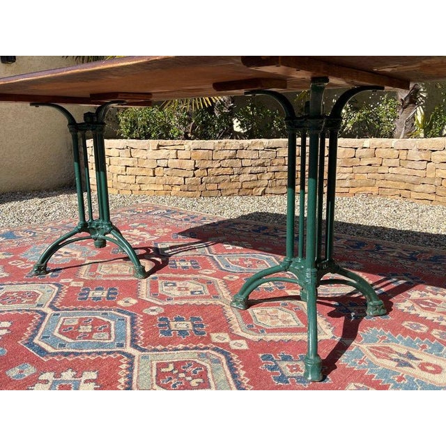 Bistro Table and Chairs, Set of 9 For Sale - Image 9 of 11