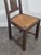 Straw-Seated Chairs with a Backrest Carved with a Rosette, 1920s, Set of 8 For Sale - Image 4 of 9