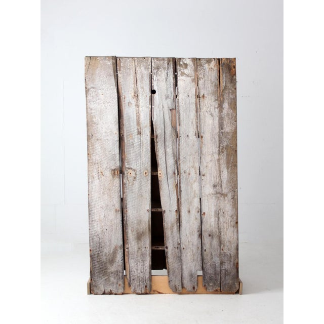 Antique Pine Farmhouse Cupboard For Sale - Image 12 of 13