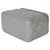 Animal Skin Grey Quilted Lambskin Small Pearl Crush Vanity Case For Sale - Image 7 of 10
