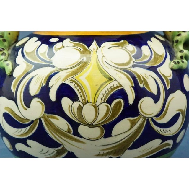Raphaelesque Ceramic Vase from BMC Barraud Messeri & C. - Carraresi & Lucchesi, Italy., 1950s For Sale - Image 13 of 17