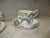 1950s Royal Albert Bone China Flower of the Month Series #12 Holly 3 Teacups & Saucers Set- 6 Pieces For Sale In Columbia, SC - Image 6 of 10