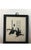 TWO Antique Wallace Nutting framed silhouettes #1 - From "Women" series #2 - Little Bo Peep with Lamb Both include classic...