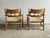 Vintage Danish Razorblade Oak Lounge Chairs by Henning Kjærnulf, 1960s, Set of 2 For Sale - Image 9 of 12