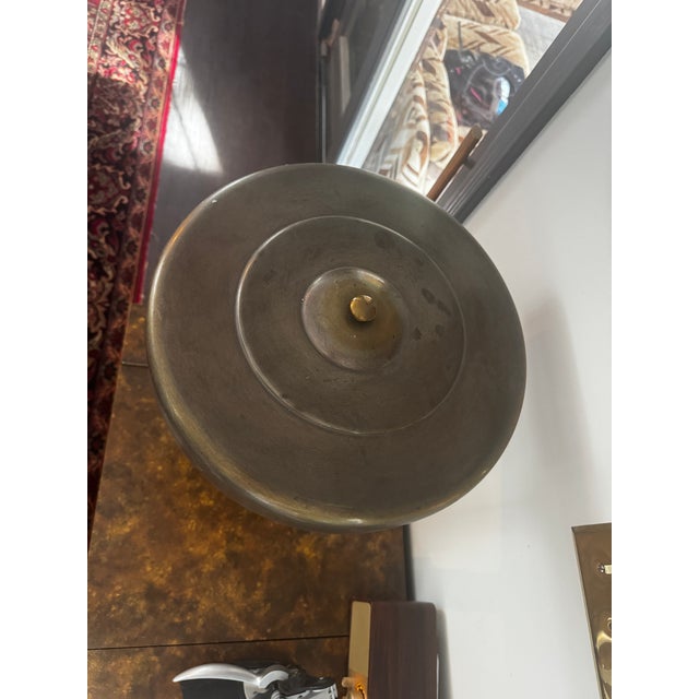 Mid 20th Century Mid 20th Century Mid-Century Modern Machine Age Lamp by Globe For Sale - Image 5 of 9