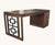 This striking vintage desk blends clean modern lines with bold geometric detail, offering a sophisticated statement piece...