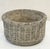English Basket-Weave Style Garden Stone Round Planter Pots - Two Available For Sale In Austin - Image 6 of 10
