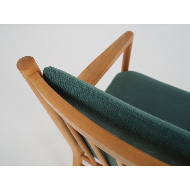 Danish Beech Armchair by Erik Ole Jørgensen, 1970s For Sale - Image 15 of 18